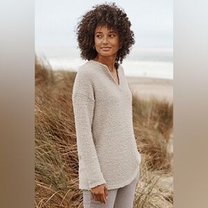J. Jill | Sweaters | Pure Jill Soft Beige Knit Pullover Spring Size S
